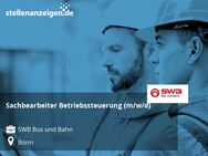 Sachbearbeiter Betriebssteuerung (m/w/d) - Bonn