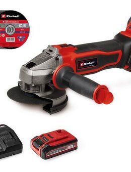 Einhell Akku-Winkelschleifer TE-AG 18/125-2 Li (1x4,0Ah), Inkl. Akku und Ladegerät