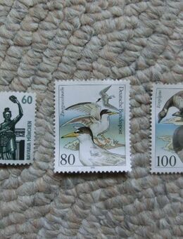 Briefmarken NEU/ Zwergseeschwalbe/Ringelgans/ Bavaria/ in DM - Duisburg