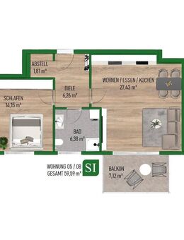 2-Zimmer Neubauwohnung - Top Kapitalanlage in zentraler Lage - Laichingen
