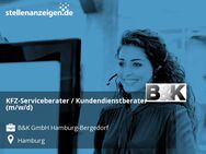 KFZ-Serviceberater / Kundendienstberater (m/w/d) - Hamburg