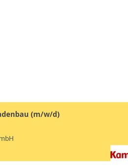 Manager Ladenbau (m/w/d) - Berlin Mitte