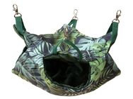 TIAKI Jungle Collection Kleintier-Hängematte - Größe L: ca. L 40 x B 40 cm