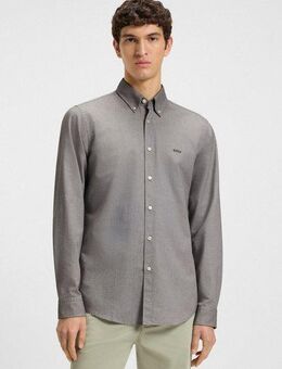 BOSS ORANGE Businesshemd Rickert mit Button-down-Kragen