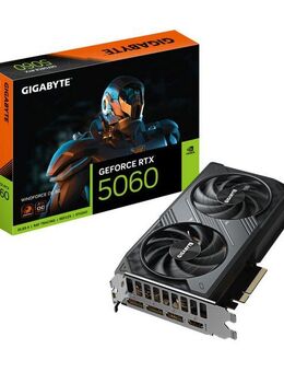 Gigabyte GeForce RTX 5060 WINDFORCE OC 8G Grafikkarte - 8GB GDDR7, 128bit, PCI- Grafikkarte