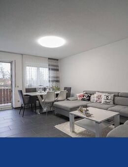 3-Zimmer-Wohnung mit Balkon, Garage und Einbauküche - Burgau