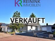 +RESERVIERT+ Moderner Walmdachbungalow mit Garage in Sackgassenlage von Gildehaus - Bad Bentheim