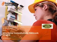 Mitarbeiter Instandhaltung Elektronik (m/w/d) - München