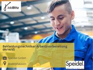 Bekleidungstechniker Arbeitsvorbereitung (m/w/d) - Bodelshausen