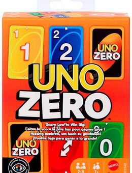 Mattel games Spiel UNO Zero, Familienspiel