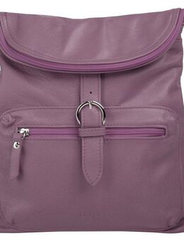 forty° Cityrucksack, echt Leder, Made in Italy