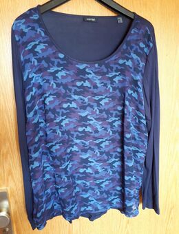 Woman Tchibo Langarmshirt Camouflage blau Töne Größe 44 - Frankfurt (Main) Zeilsheim