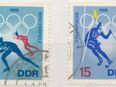 DDR-Briefmarken Olympische Winterspiele 1968 Grenoble (1)  [386] in 20095