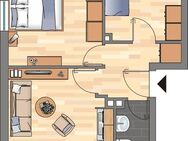 Demnächst frei! 2-Zimmer-Wohnung mit Badewanne in Voslapp! - Wilhelmshaven