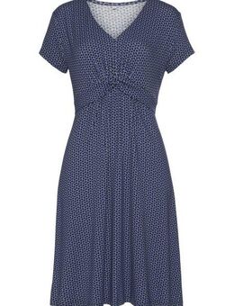 Vivance Jerseykleid mit geometrischem Print, figurschmeichelndes T-Shirtkleid, Sommerkleid