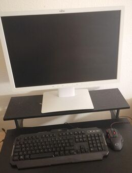 Fujitsu 24 Zoll Monitor+Gaming Tastatur und Gaming Maus - Herne