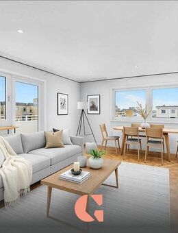 Ganz Oben ist es am schönsten!! Bezugsfreie und lichterfüllte Wohnung Nähe Ostpark - München