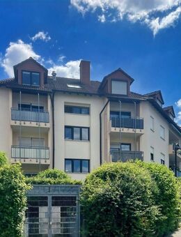 Gepflegte, helle 1-Zimmer-Wohnung mit Balkon und Tiefgaragenstellplatz in Bruchsal - Bruchsal