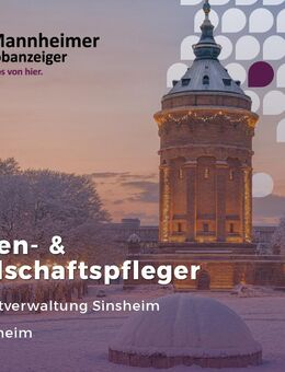 Mitarbeiter im Bereich der Landschaftspflege (m/w/d) - Sinsheim