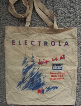 Stofftasche Popkomm mit Aufdruck Prinz + Electrola - Münster