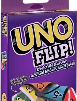 Mattel games Spiel UNO Flip, Kartenspiel