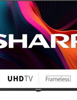 Sharp 4T-C43GLx LED-Fernseher (108 cm/43 Zoll, 4K Ultra HD, Google TV, Smart-TV, 4K Ultra HD, Dolby Atmos, Dolby Vision, HDMI 2.1 mit eARC)