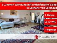 Seeshaupt am Starnberger See – Charmante 2-Zimmer Wohnung im 1.OG mit umlaufendem Balkon - Seeshaupt