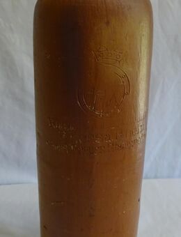 Alte Tonflasche (8): Rhenser Mineralbrunnen, Rhens a. Rhein - Schönau Zentrum