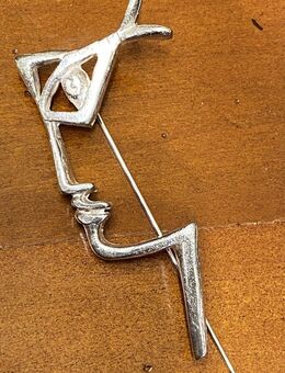 Vintage Jean Cocteau Reversnadel Anstecknadel 925 Silber! Rarität - Köln