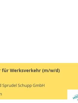 LKW-Fahrer für Werksverkehr (m/w/d) - Schwollen