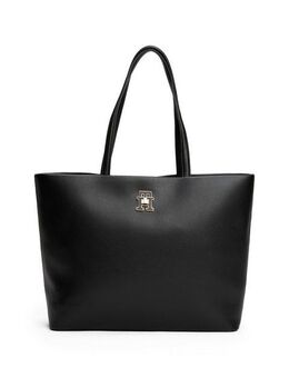 Tommy Hilfiger Tragetasche TH MODERN TOTE, Damen Schultertasche, Umhängetasche mit TH-Schmuckelement