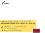 Außendienstmitarbeiter (m/w/d) für die Lebensmittelindustrie Schwerpunkt Fleischwaren