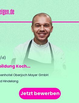 Ausbildung Koch (m/w/d) - Bad Hindelang