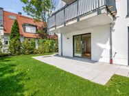 Neuwertige 3-Zimmer-Gartenwohnung mit Hobbyraum und Südterrasse - München