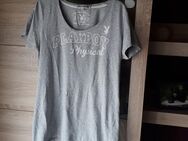 Damen-T-Shirt grau mit Playboy Aufschrift Gr.L - Euskirchen