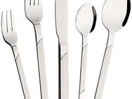 Mulex Besteck-Set Houston (30-tlg), 6 Personen, Edelstahl 18/10, teilsatiniert