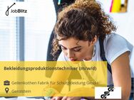 Bekleidungsproduktionstechniker (m/w/d) - Gerolstein