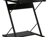 INOSIGN Computertisch ERVIE, Rolltisch, Laptoptisch, stabiles Metallgestell, mit Tastaturauszug, 60x73 cm