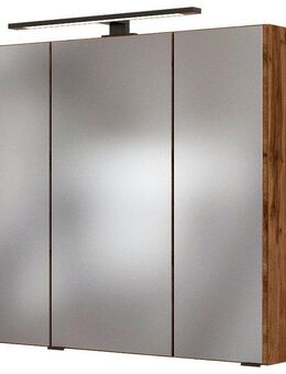 welltime Spiegelschrank Luena Breite 70 cm, mit 3D-Effekt, dank drei Spiegeltüren