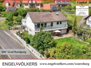 Weitblick, Ruhe & Raum: Großzügiges EFH mit ELW und Traumterrasse in Leinach - Leinach