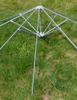 Universeller Mast-Ständer aus Sonnenschirm Gestell - Zwönitz