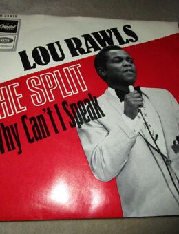 Lou Rawls - The Split / Why Can't I Speak (1968) Capitol 7" Single (NM) - Groß Gerau