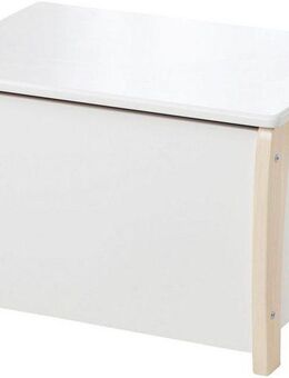roba® Truhe weiß lackiert, mit Deckelbremse, fürs Kinderzimmer