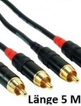 5 Meter Cinque Qualitäts Kabel zum kleinen Preis rock-cable Neu - Dübendorf