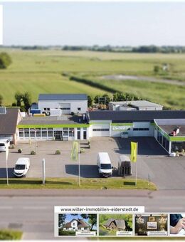 Leben & Arbeiten, wo andere Urlaub machen! Wohnhaus & Gewerbeensemble an der Nordseeküste - Garding