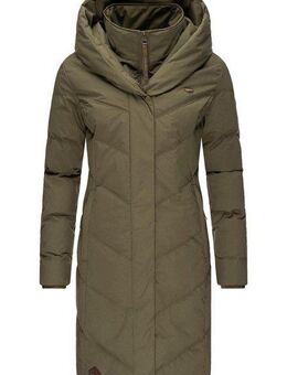 Ragwear Winterjacke Natalka II Intl. stylischer, gesteppter Winterparka mit großer Kapuze