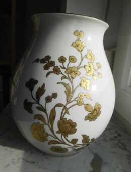 Royal KPM Porzellan Vase 5054/20 weiß gold Handarbeit Deko Retro 15,- - Flensburg