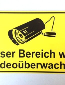 Hinweisschilder Videoüberwachung - Düsseldorf