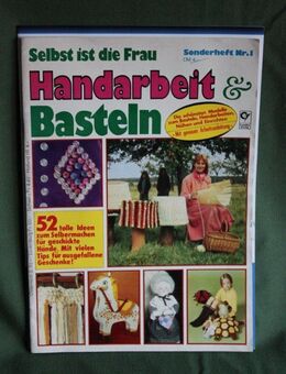 Vintage Sonderheft Nr.1- Selbst ist die Frau - Handarbeit& Basteln- 52 tolle Ideen zum Selbermachen - Niederfischbach