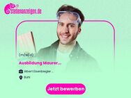 Ausbildung Maurer (m/w/d) - Bühl